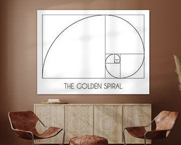 Goldene Spirale von MDRN HOME