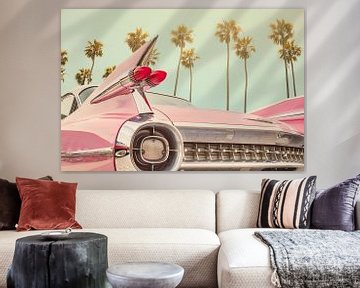 The pink Cadillac by Martin Bergsma