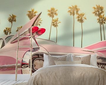 The pink Cadillac by Martin Bergsma