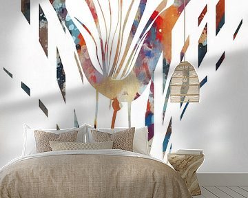 Magic Tulip Flower 1 by Georgia Chagas