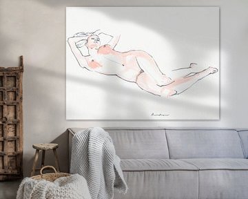 Women drawing. by Michael Kremer