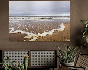 Zee bij De Koog op Texel van Rob Boon