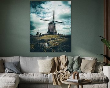 Mühle C - Hoornse Vaart Alkmaar von Pim Haring