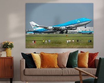 KLM Boeing 747-400 "City of Lima" (PH-BFL). van Jaap van den Berg
