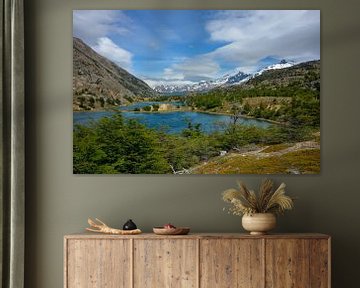 Gebirgssee in Patagonien von Christian Peters