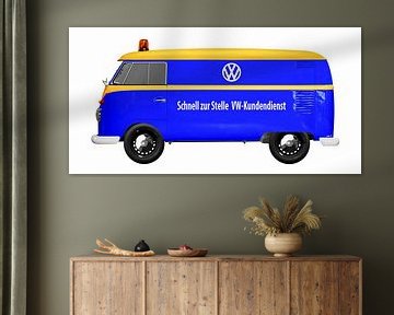 VW Bus panel van customer service by aRi F. Huber