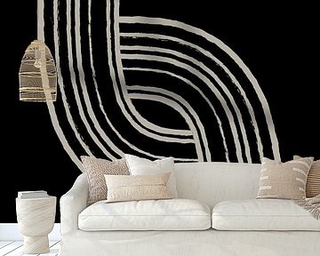 Zusammenwachsen - Schwarz und Weiß