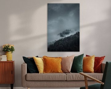 Storm In The Mountains (Portrait) by Andreas Vanhoutte