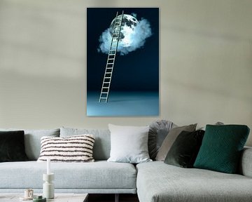 ladder to the moon by Rainer Zapka