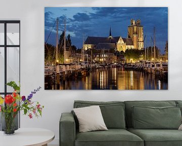 Dordrecht - Onze Lieve Vrouwekerk vom Nieuwe Haven aus gesehen von Kees Dorsman