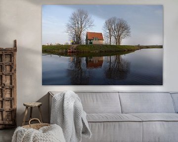 Cottage in the Bossche Broek by Kees van Dun