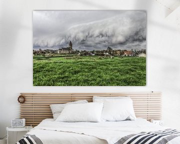 Shelf Cloud in Oosterland von Sidney Portier