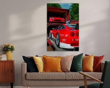 Ferrari 575 GTC raceauto van Sjoerd van der Wal