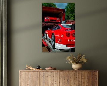 Ferrari 575 GTC raceauto van Sjoerd van der Wal
