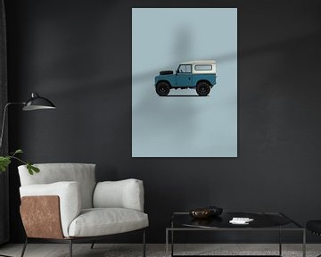 Land Rover Series Blue