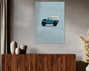 Land Rover Series Blue sur Paul Jespers