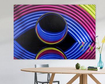 kleurrijke cirkels van Thomas Riess