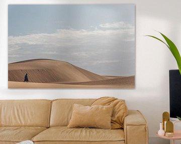 Marche dans le désert - Sahara sur Photolovers reisfotografie