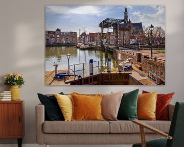 Paysage urbain de Maassluis sur Rob Boon