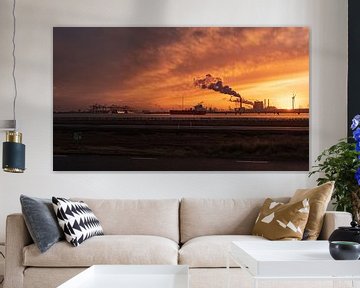 Industrial Sunrise by Wouter Hoogeveen