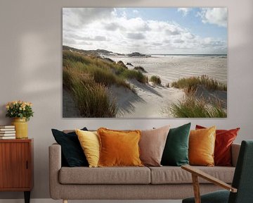 Beach of Terschelling by Helga Kuiper