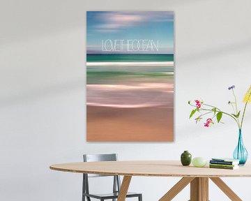 LOVE THE OCEAN Ia by Pia Schneider