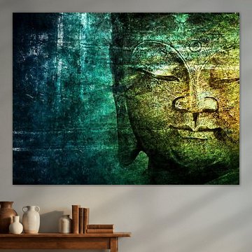 blue buddha von Claudia Moeckel