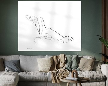 Nude drawing. by Michael Kremer