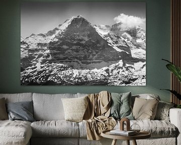 Eiger north face by Menno Boermans
