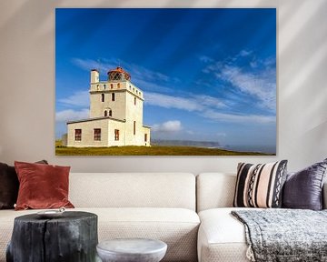 Dyrhólaey lighthouse in Iceland by Sjoerd van der Wal Photography