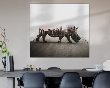 Rhino city by Stefan den Engelsen