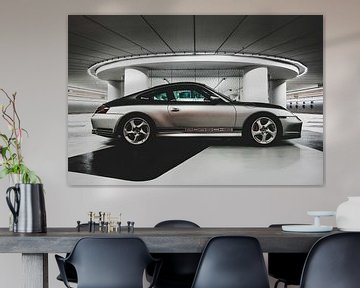 Porsche 911 4S iconisch profiel. van Creative PhotoLab