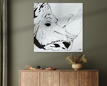 Rhinoceros by Melle G