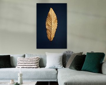 Golden Sweet Chestnut Leaf by Atelier Meta Scheltes