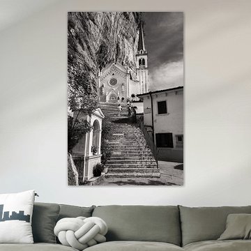 Discover the Magic of a Historic Church on a Breathtaking Mountainside