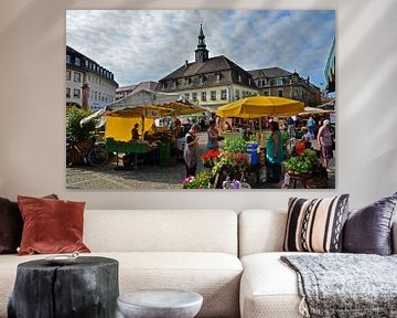 Marktplatz Emmendingen von Ingo Laue