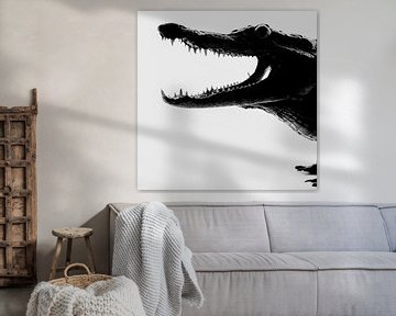 crocodile by Cor Ritmeester