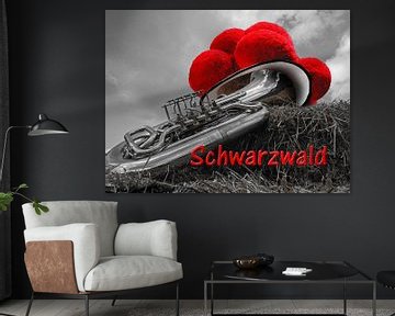 Die Tuba und der Bollenhut - Schwarzwald ART von Ingo Laue