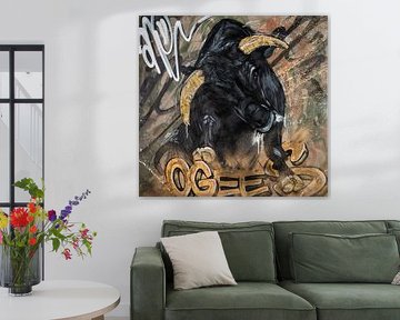 Graffiti-Bulle von Can Gallery