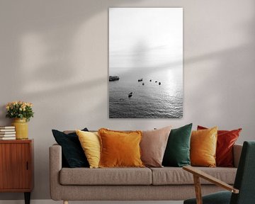 "Float" | Amalfi Coastal series | Italy Travel Photography Art Print van Yaira Bernabela