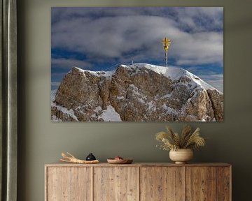 Zugspitze summit cross