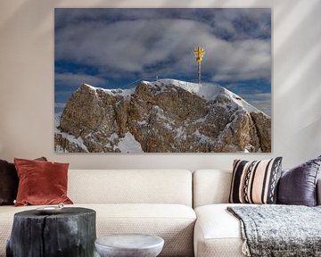 Kruis op de top van de Zugspitze