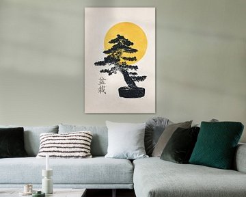Bonsai no. 01 van Apolo Prints