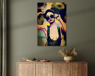 Groovy girl by Gisela- Art for You