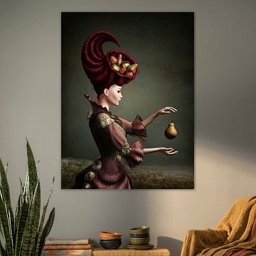 Madame Fruit and the levitating pear by Britta Glodde