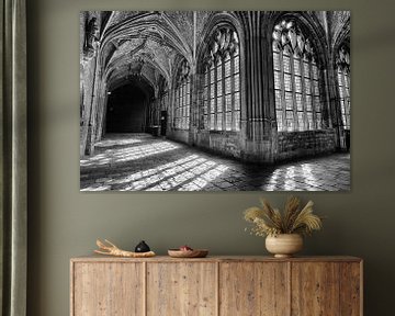Gewelven kloostergang abdij Middelburg van Jo Beerens