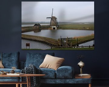Mühle auf Texel von Antwan Janssen