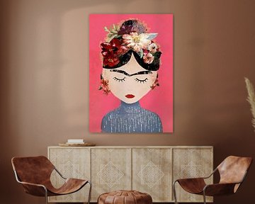 Frida (pink) by treechild .