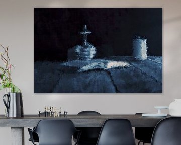 De Bijbel op tafel with the style 'Deep Blue' by Whale & Sons