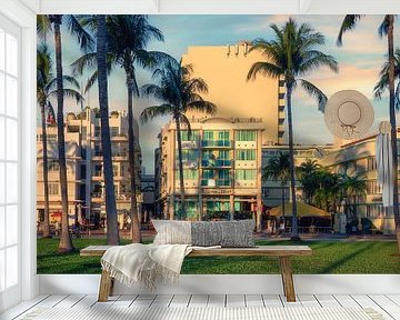 Ocean Drive, Miami von Photo Wall Decoration